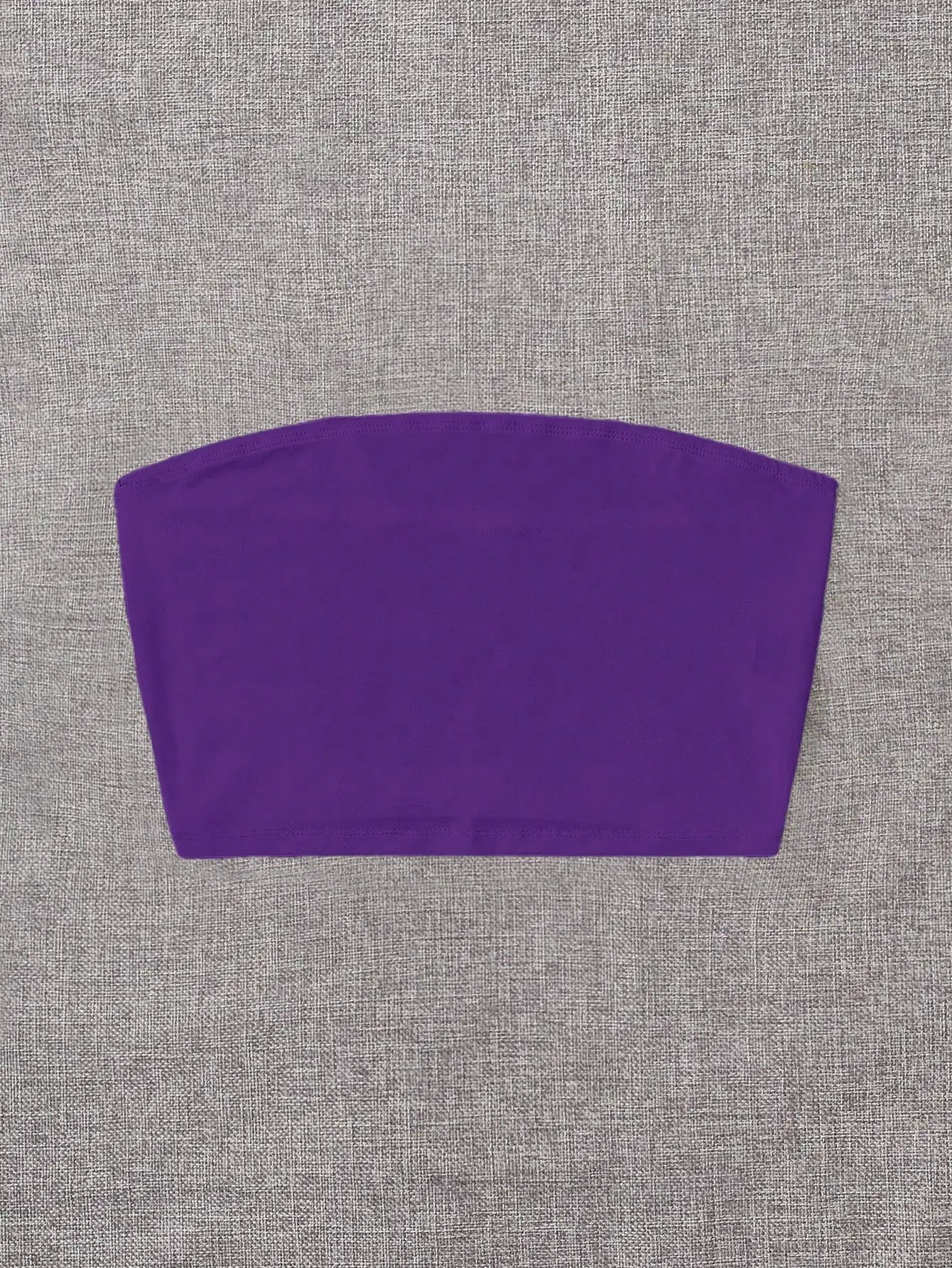Strapless Plus-size seamless ice silk top
