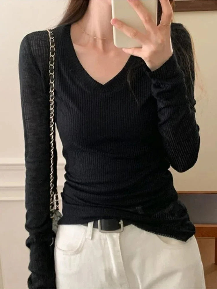 Thin Long Sleeve Top