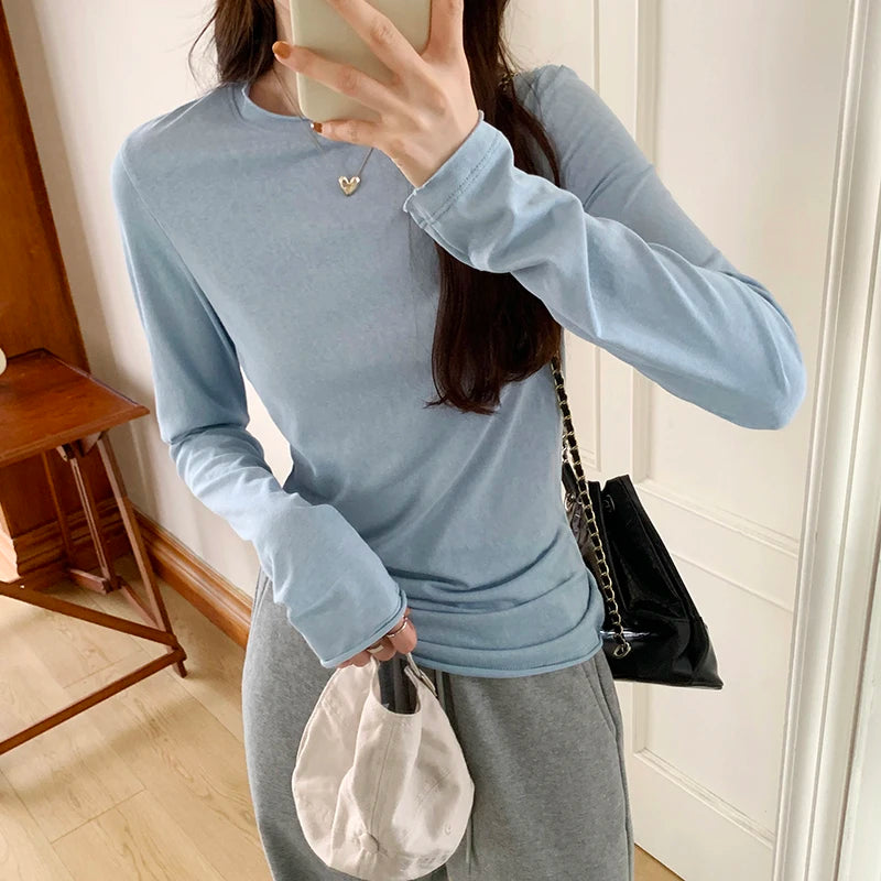 Slim Fit Long Sleeve Top