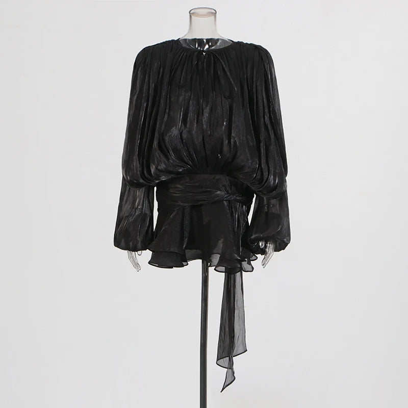 Elegant Ruched Mini Dress