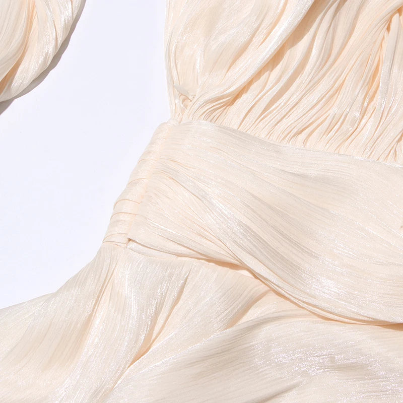 Elegant Ruched Mini Dress