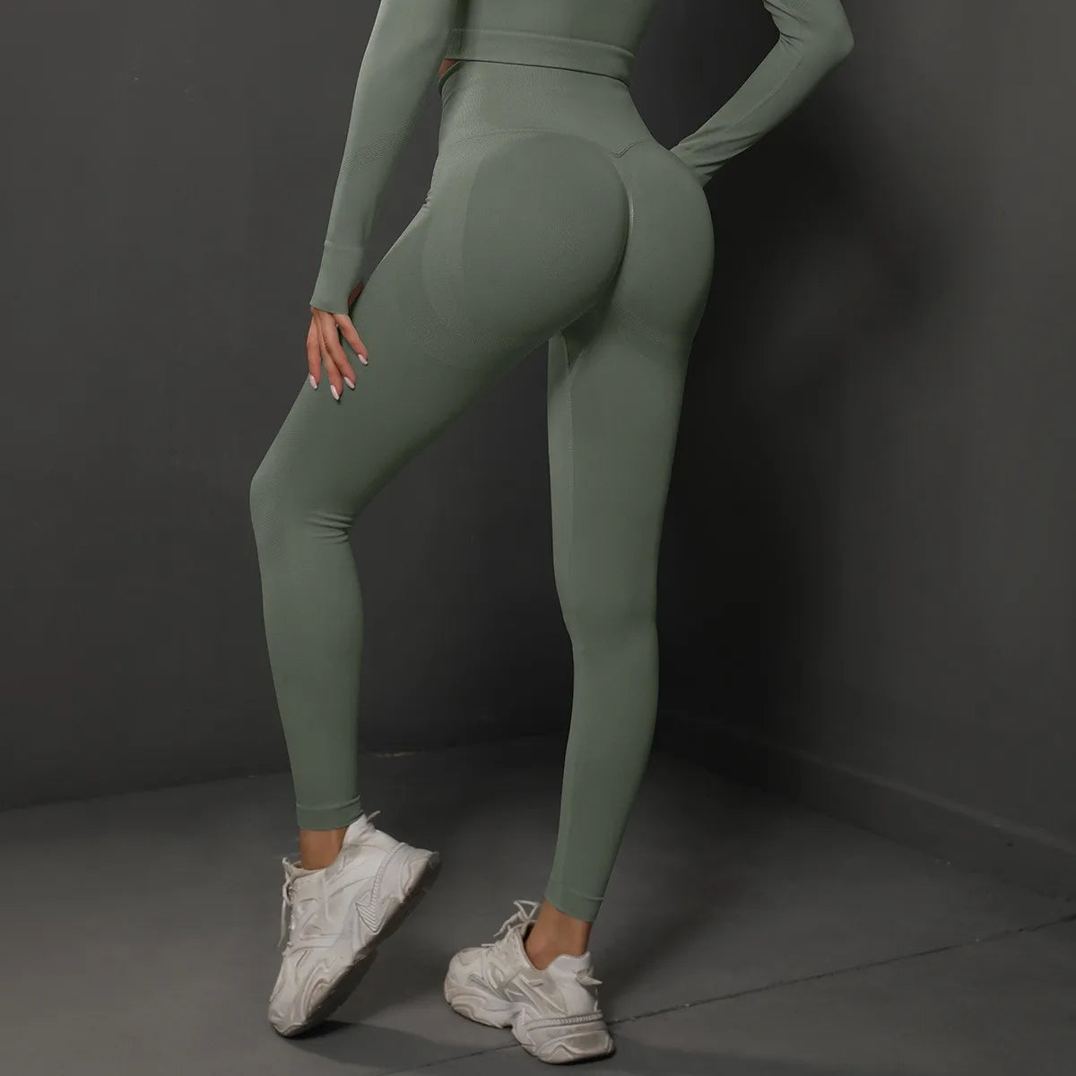 Seamless Push Up High Waist Leggings