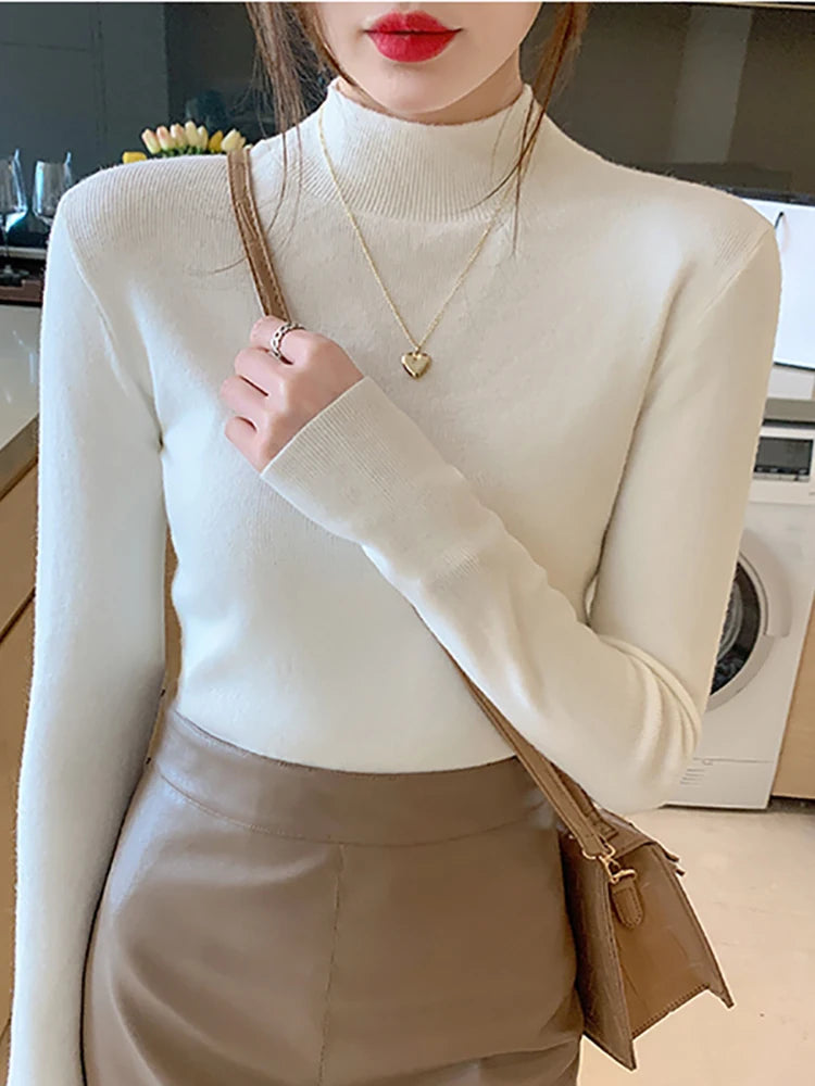 Turtleneck Pullover Sweater