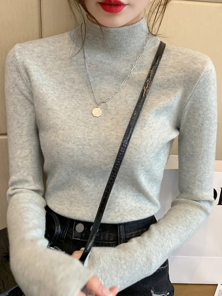 Turtleneck Pullover Sweater