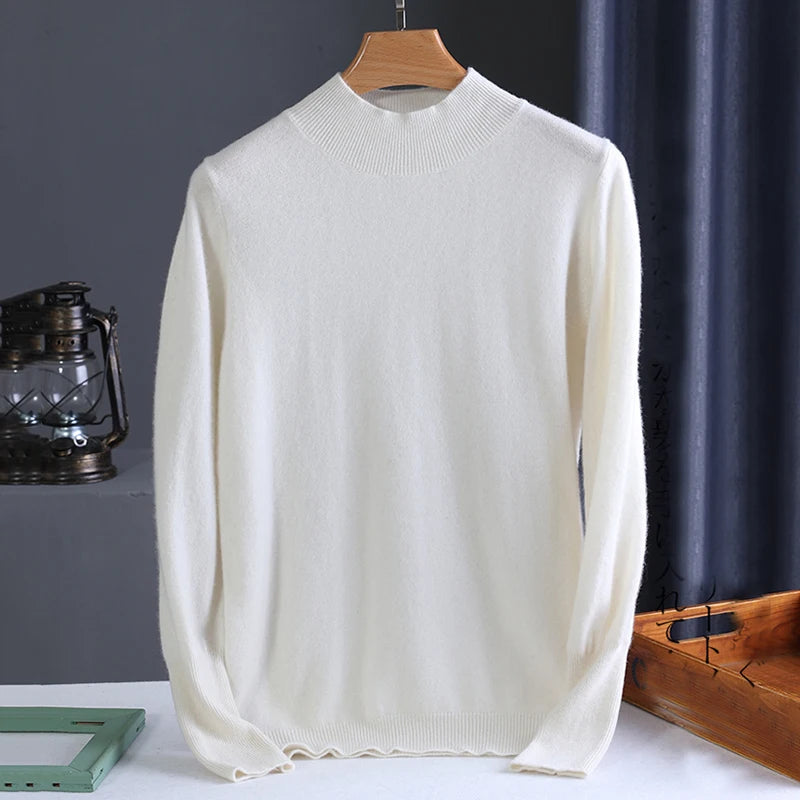 Chic Turtleneck Pullover Sweater
