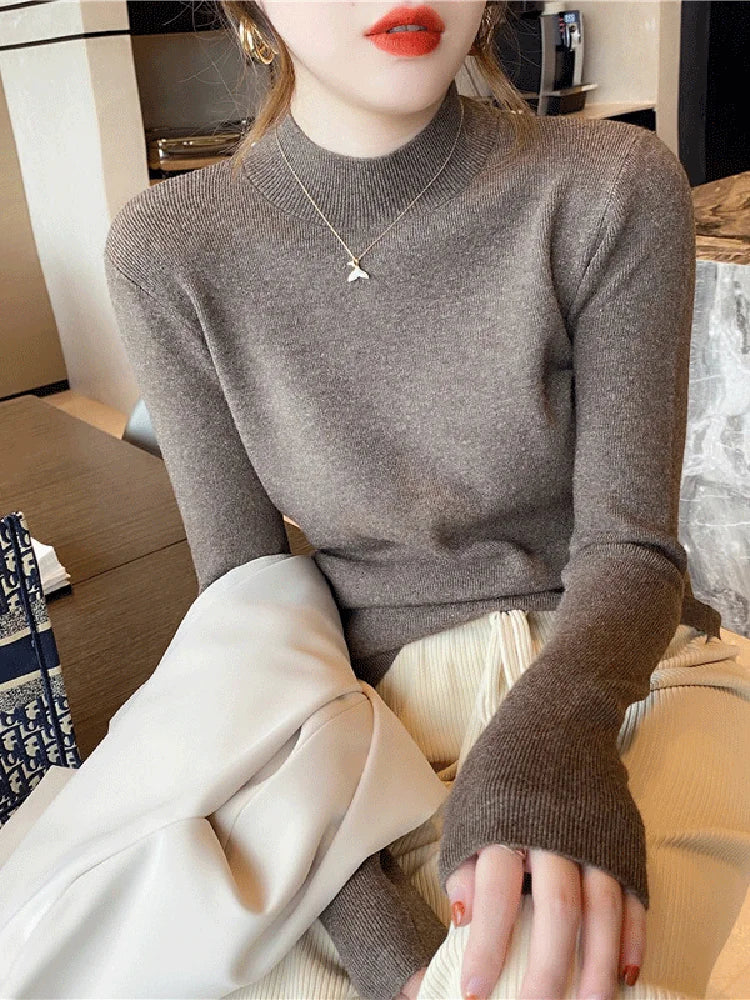 Turtleneck Pullover Sweater