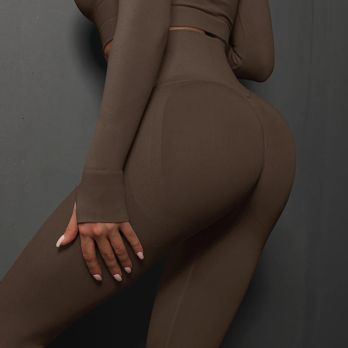 Seamless Push Up High Waist Leggings